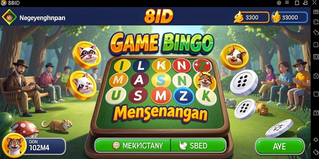 Tampilan gameplay menarik dan kompetitif dalam 8ID.