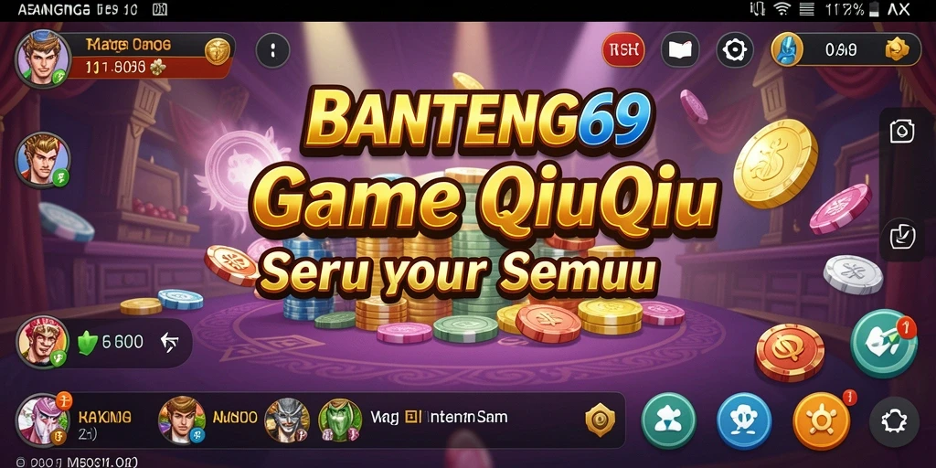 Gameplay seru BANTENG69 dalam aksi QiuQiu.