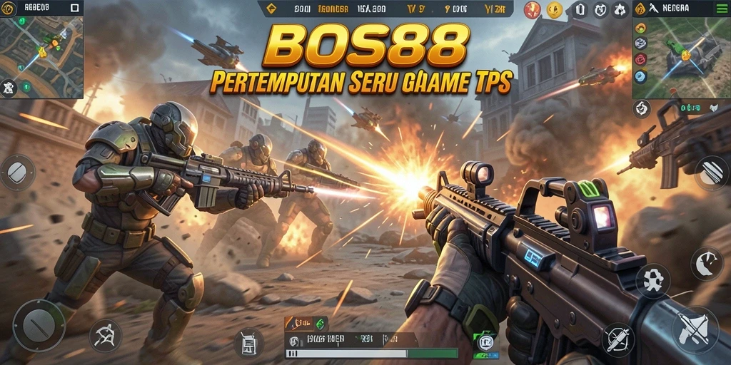 Tampilan gameplay seru dari BOS88 saat pertempuran berlangsung.