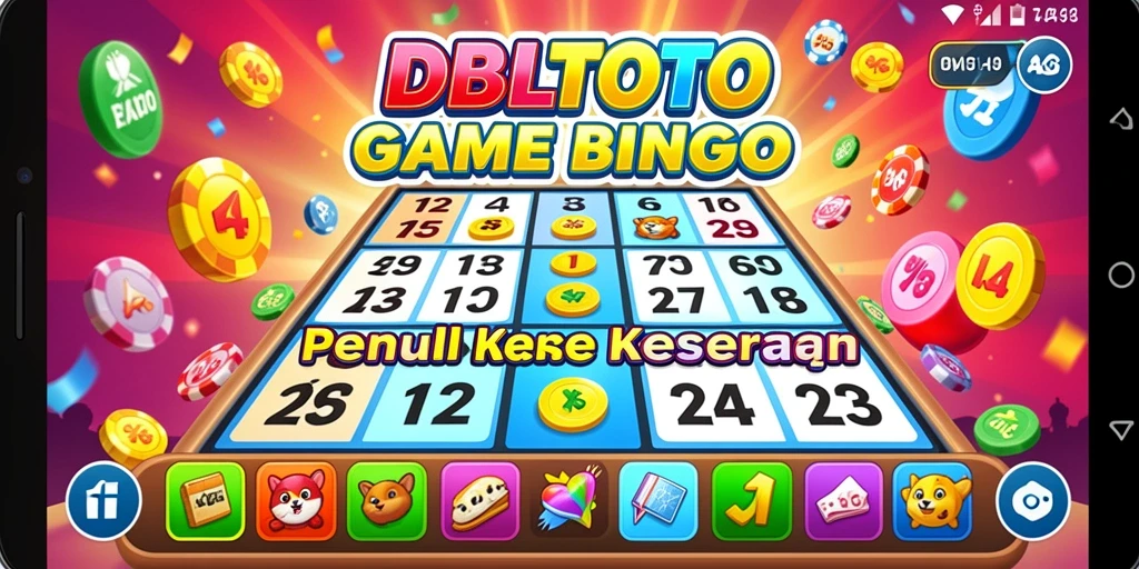 Tampilan permainan Bingo yang menarik dan interaktif di DBLTOTO.