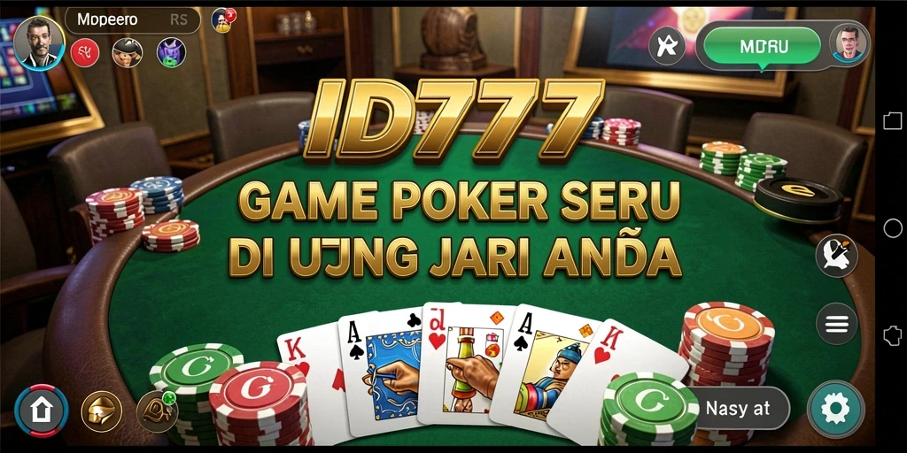 Tampilan gameplay ID777 yang seru dan interaktif.