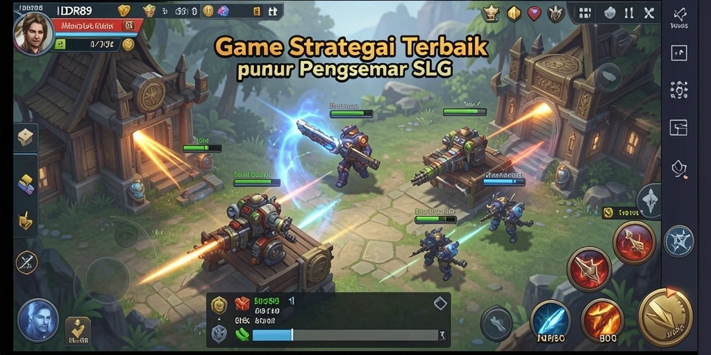 Gameplay menarik dalam IDR89 dengan strategi SLG yang mendalam.