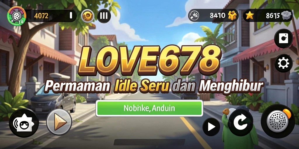 Screenshot gameplay LOVE678 menunjukkan aksi seru dalam pengumpulan sumber daya.