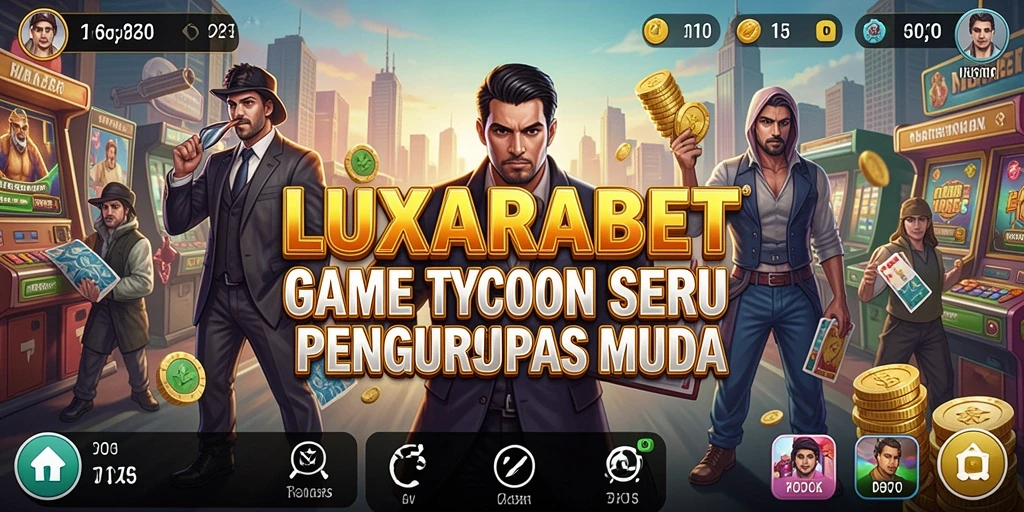 Screenshot LUXARABET menampilkan gameplay Tycoon yang menarik dan menantang.