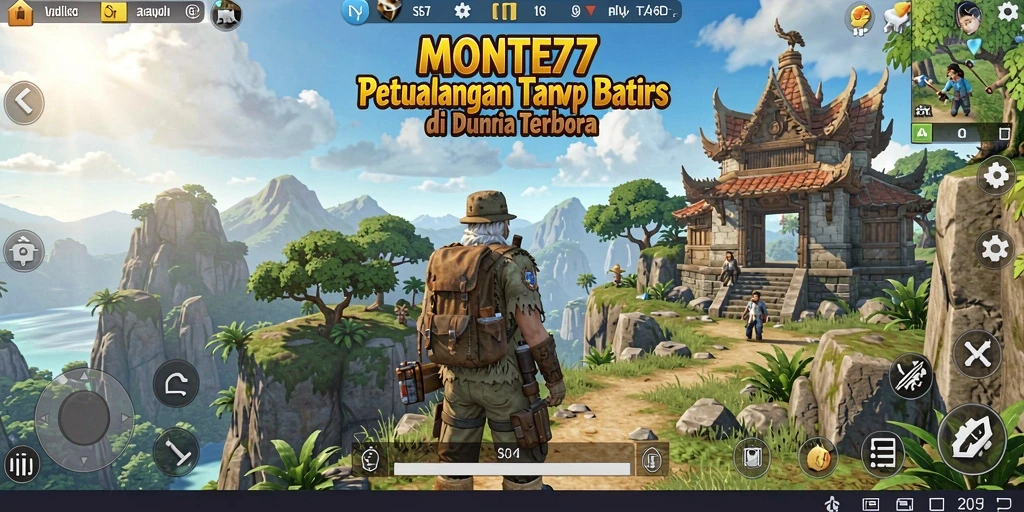 Gameplay menarik dalam dunia terbuka MONTE77.