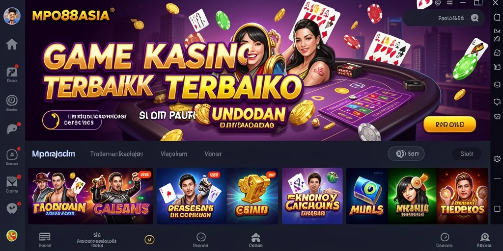 Tampilan gameplay menarik dari MPO88ASIA dengan fitur Kasino.