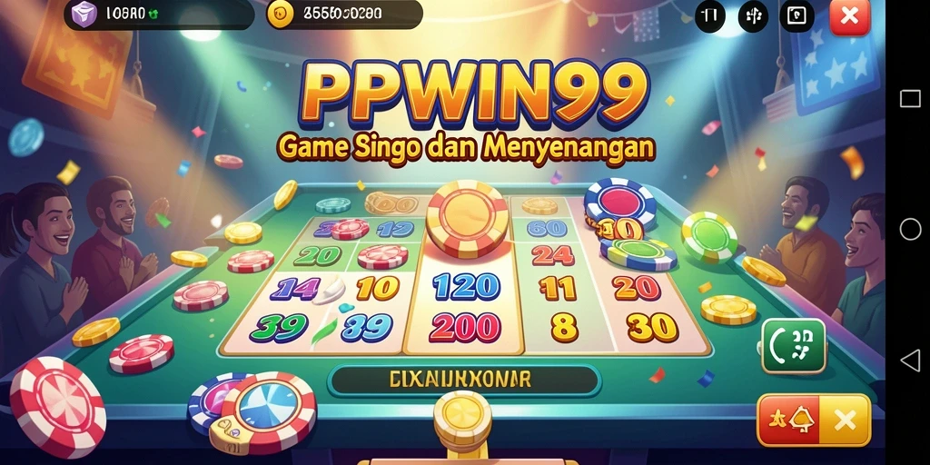 Tampilan gameplay Bingo yang seru dan interaktif dalam PPWIN99.