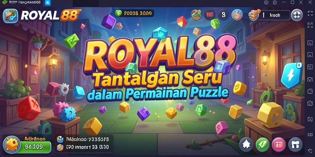 Screenshot gameplay <strong>ROYAL88</strong> yang menampilkan berbagai teka-teki menarik.