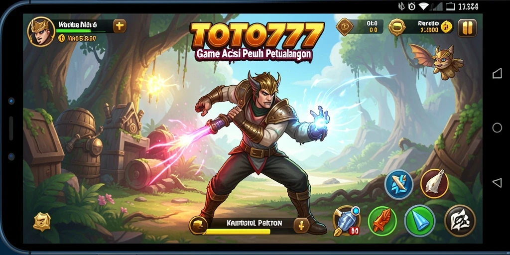 Tampilan permainan seru dalam TOTO777 yang menegangkan dan penuh aksi.
